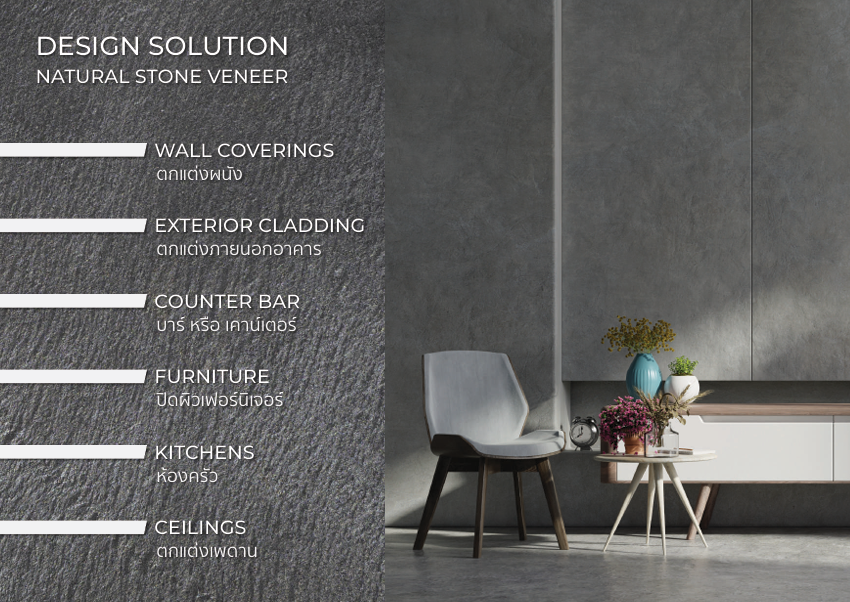 Interior Design with Stone
